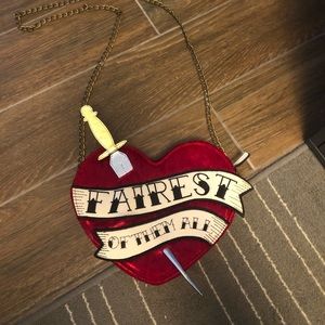 Oh My Disney Fairest of Them All Velvet Purse NWOT